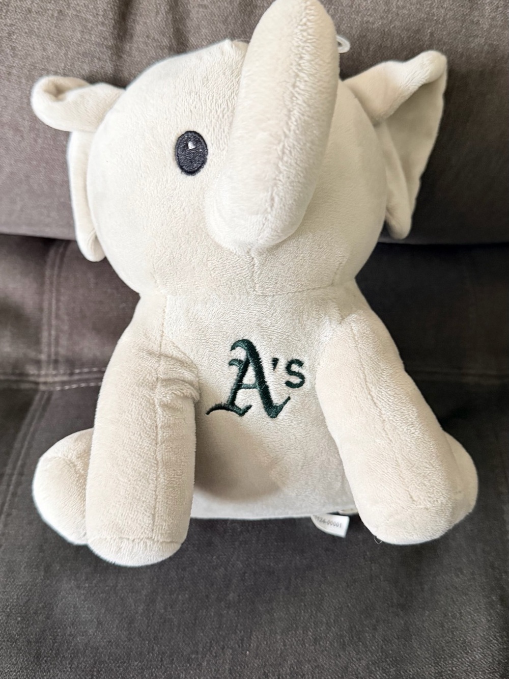 Genuine Merchandise Cream Oakland A's Elephant Plush